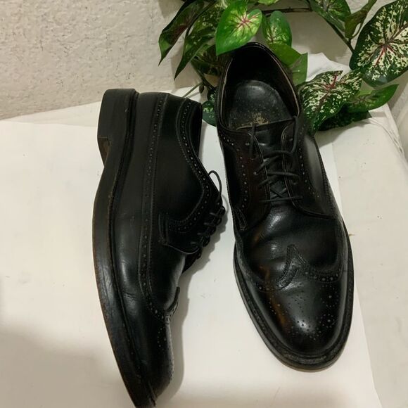 EXECUTIVE IMPERIAL By Mason Vintage Wingtip Shoes size 9D - Picture 5 of 15